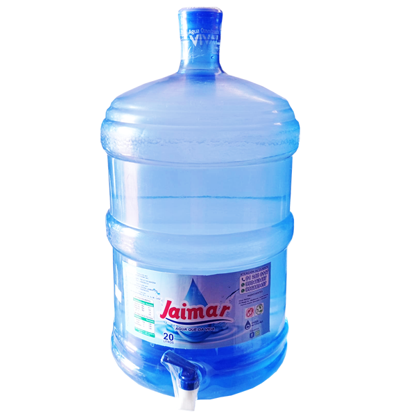 Bidon de agua de mesa Jaimar 20 litros con caño – Jaimar Peru